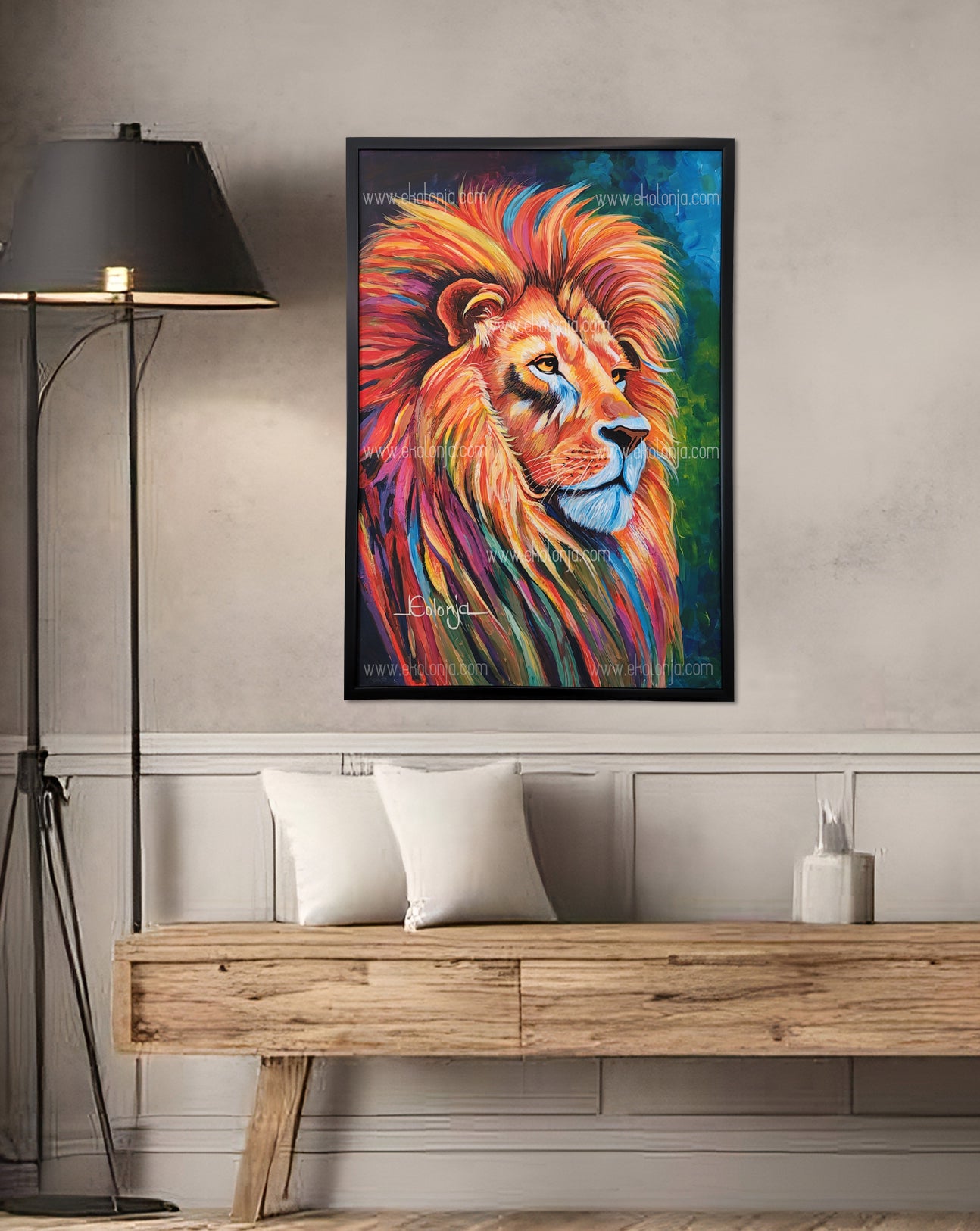 Lyone - Acrylic on canvas