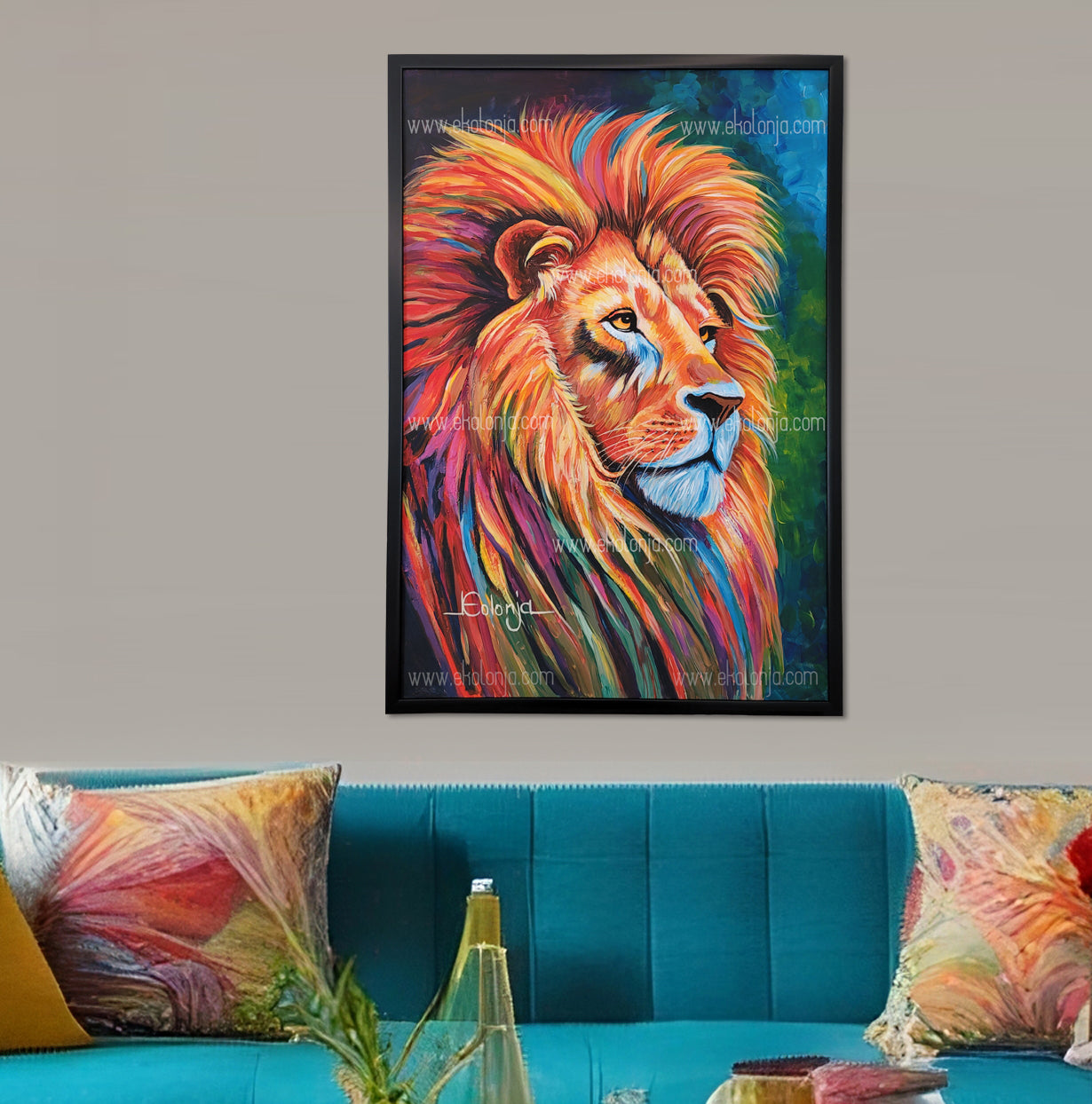 Lyone - Acrylic on canvas